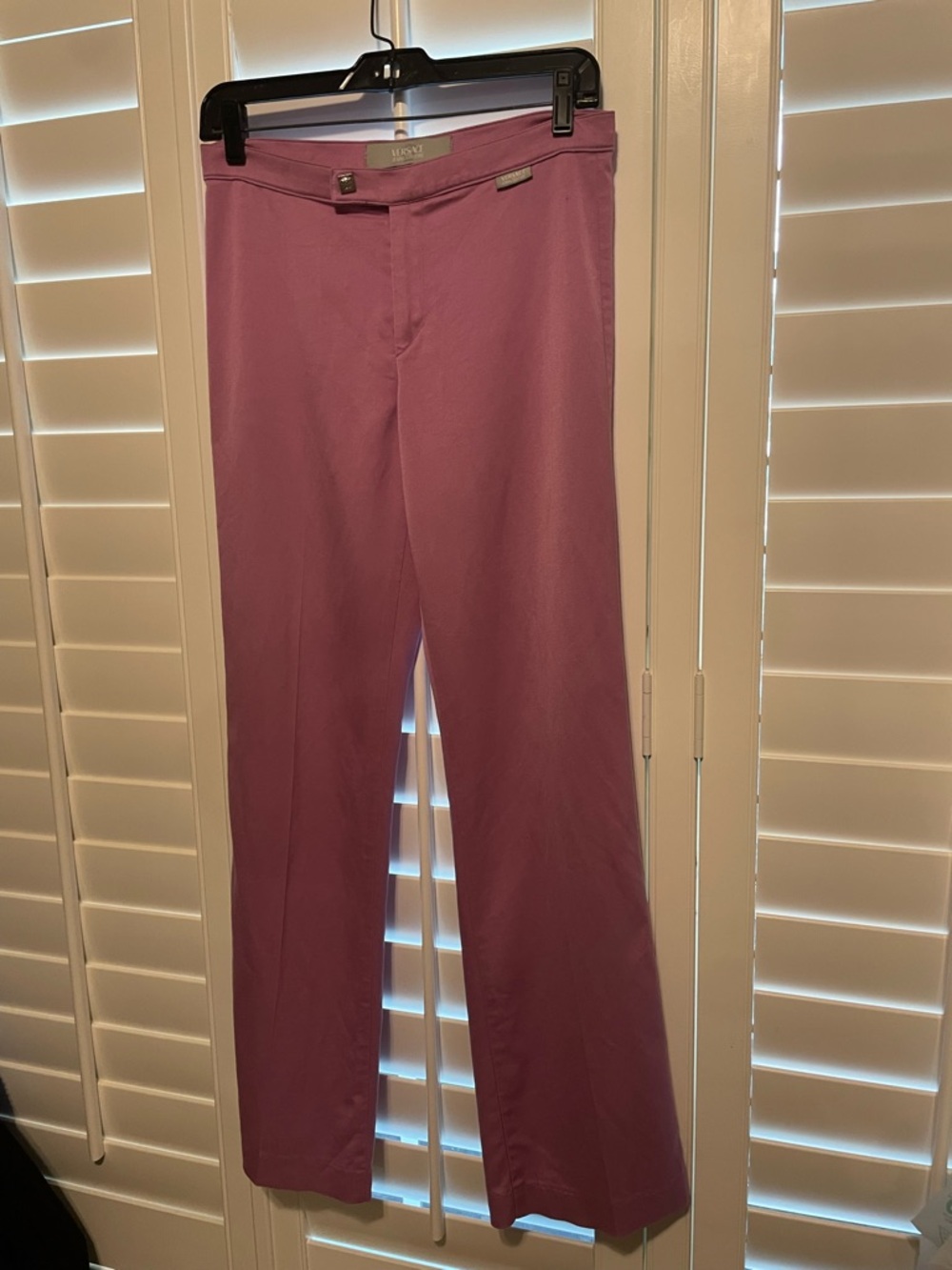 Rare Versace pink pants, Italian size 28 42